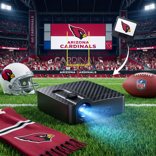 Arizona Cardinals Car Door Projector
