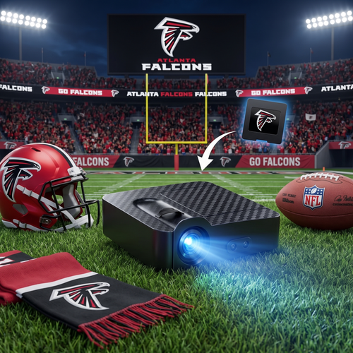 Atlanta Falcons Car Door Projector
