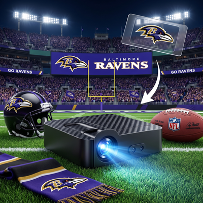 Baltimore Ravens Car Door Projector