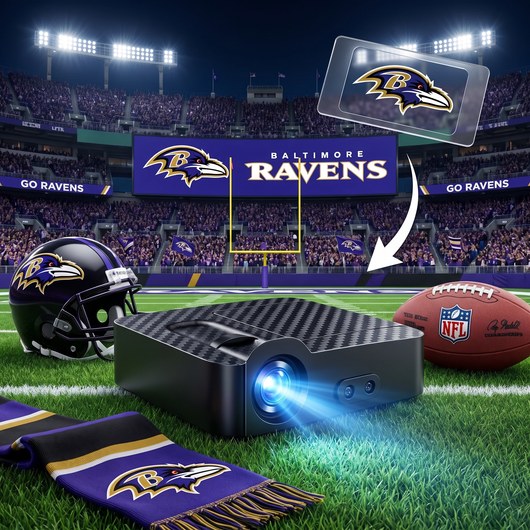 Baltimore Ravens Car Door Projector