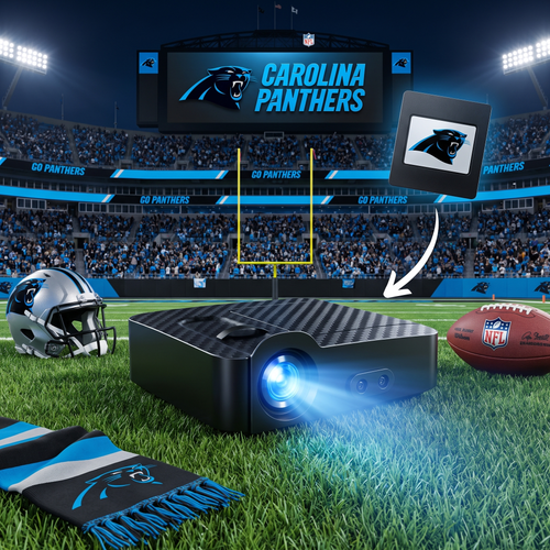 Carolina Panthers Car Door Projector