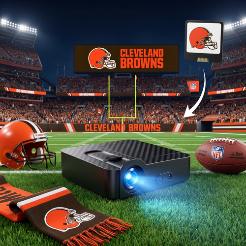 Cleveland Browns Car Door Projector