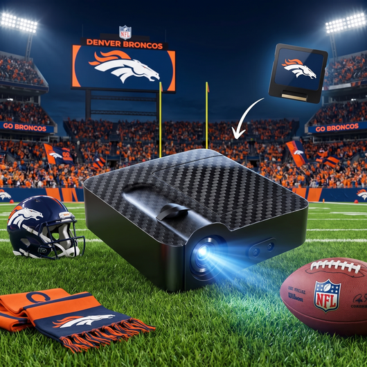 Denver Broncos Car Door Projector