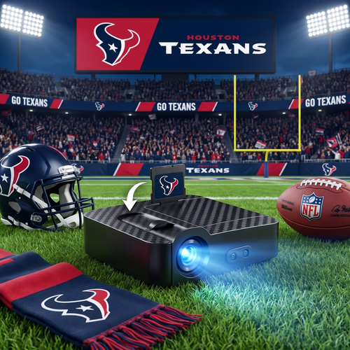 Houston Texans Car Door Projector