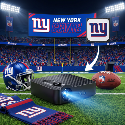 New York Giants Car Door Projector