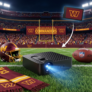 Washington Commanders Car Door Projector